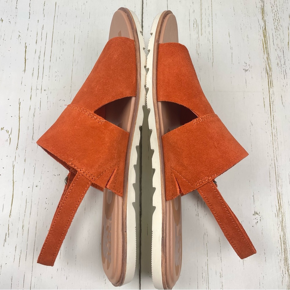 Sorel Ella ll Slingback Suede Leather Sandals - Picture 14 of 16